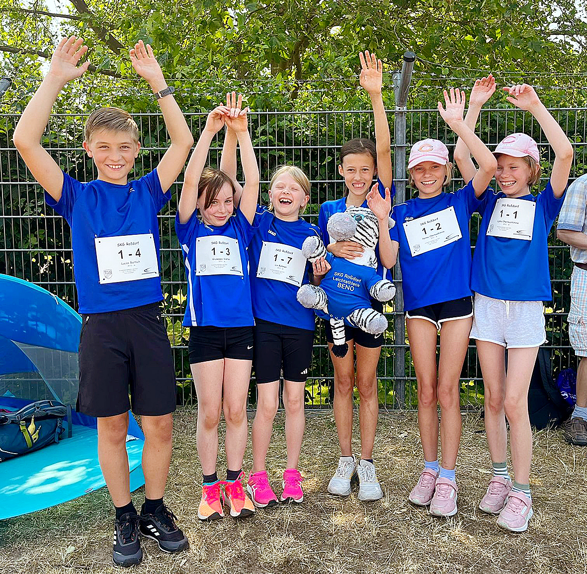u12 mädchen leichtatletik Zweiter Wettkampf der Kinderleichtathletik-Liga (KiLa) 2023 der U12 -  Turnen und Leichtathletik - in der SKG Roßdorf 1877 e.V.